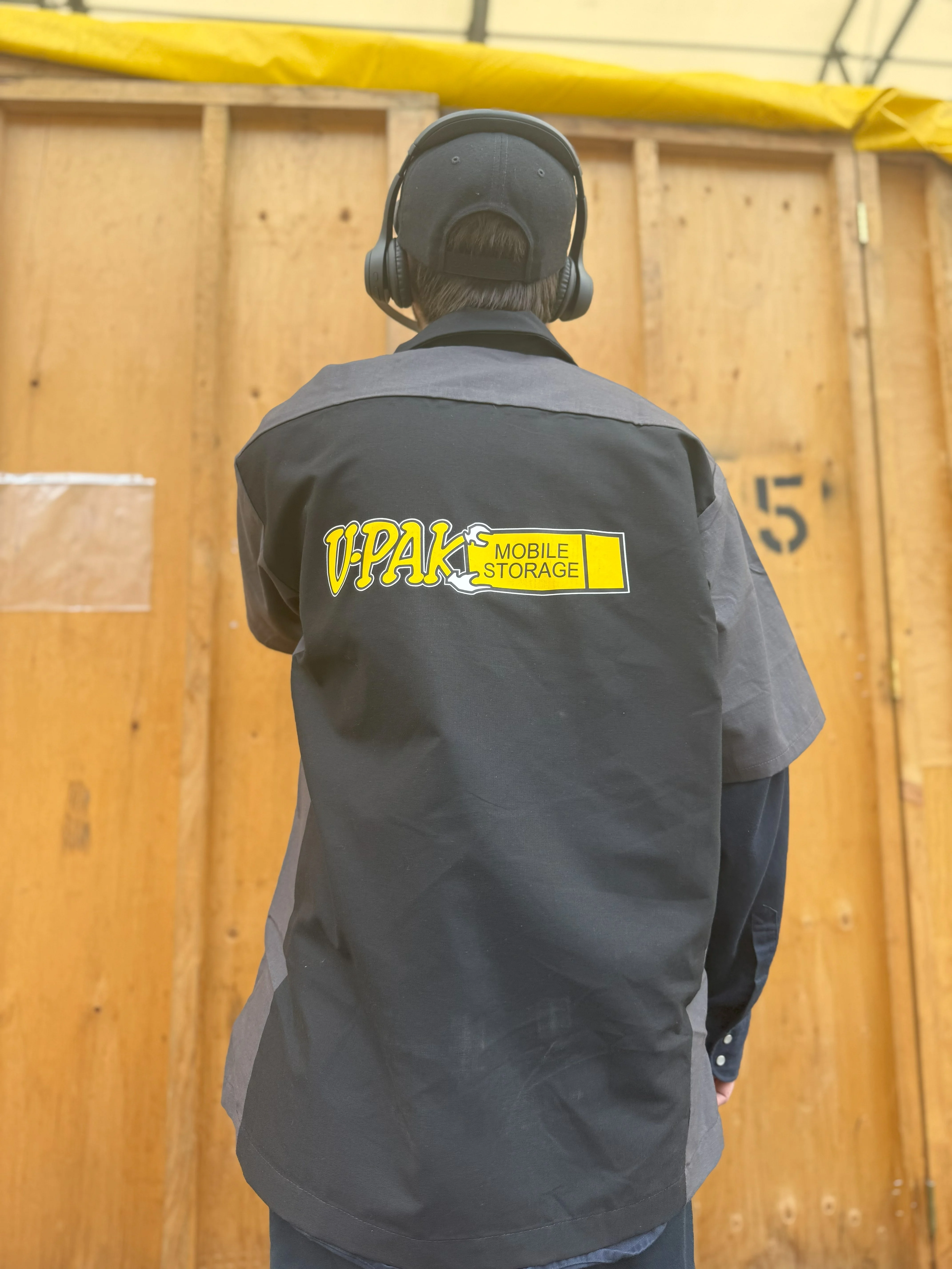 Loading unwanted items into an UPAK storage locker
